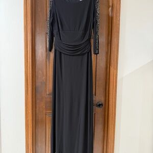 Black formal dress